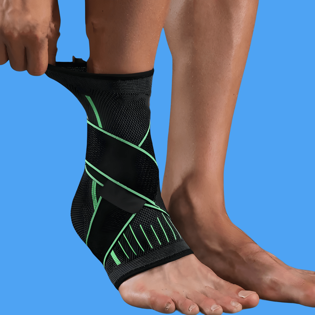 Green Ankle Support Sleeve